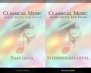 easy classical piano sheet music