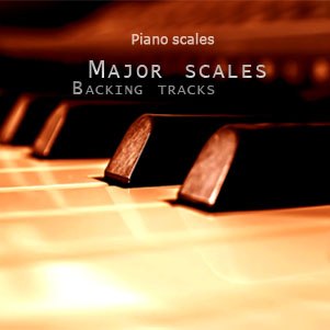 Major Scales backing tracks album cover
